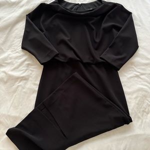 Black Badgley Mischka Midi Dress